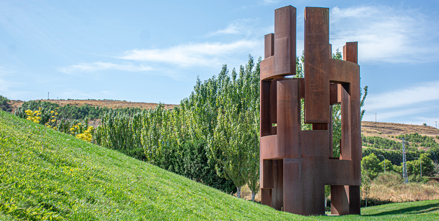 Jardín escultórico